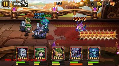 刀塔传奇手游女武神10平民三星通关攻略