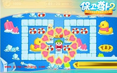 保卫萝卜2两新成员出场 技能自带桃心特效