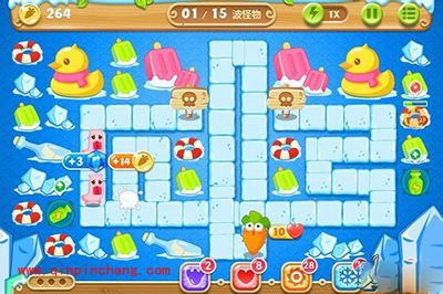 保卫萝卜2第46关快速通关攻略