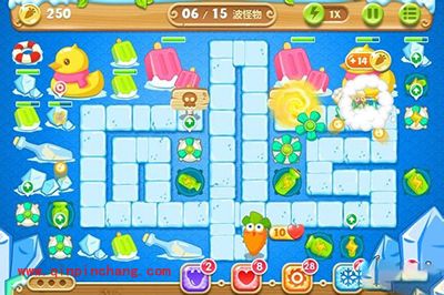 保卫萝卜2第46关快速通关攻略