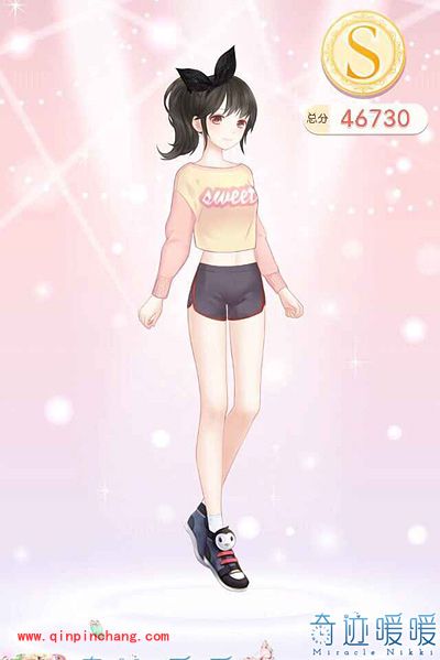 奇迹暖暖运动型少女装扮攻略