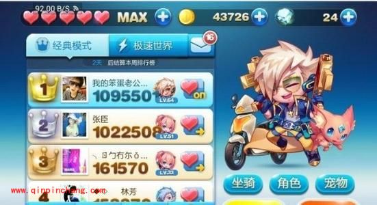 人物与宠物搭配法：天天酷跑金枪小帅与鹰飞飞