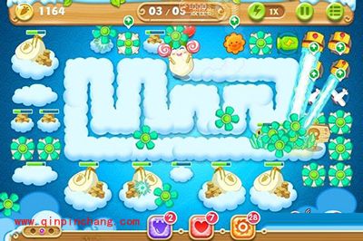 保卫萝卜2第61关水晶萝卜攻略