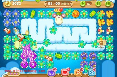 保卫萝卜2第61关水晶萝卜攻略