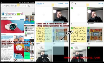 三星Note 5的S Pen触控笔的6个使用技巧