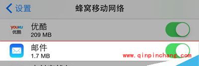 苹果iPhone6只用无线wifi接收邮件图文教程