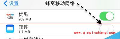 苹果iPhone6只用无线wifi接收邮件图文教程