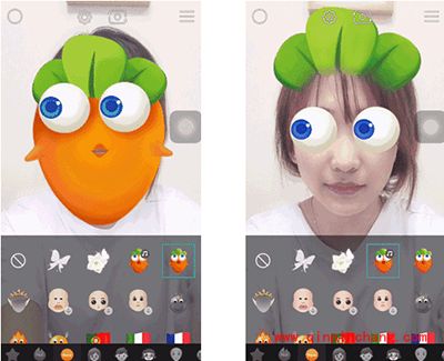 Faceu打造保卫萝卜主题自拍照的方法