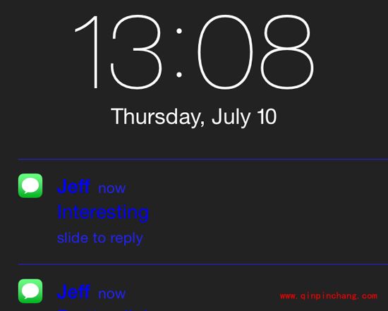 iOS7.1.2新插件xNotiLockColor:多变的通知颜色