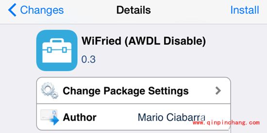iOS8.1安装WiFried插件的注意事项