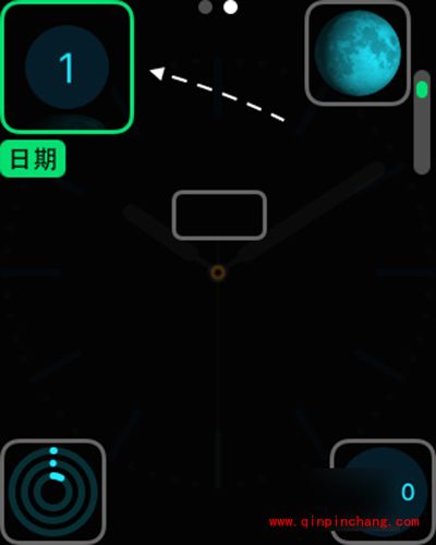 苹果手表Apple Watch设置电量显示百分比的方法