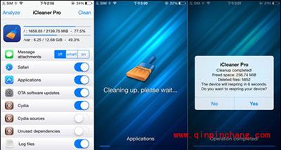 iPhone6(plus)清理缓存加速攻略