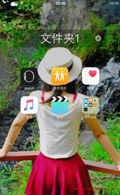 iOS9.1怎么隐藏桌面图标