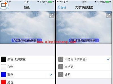 iPhone视频字幕大小的更改教程