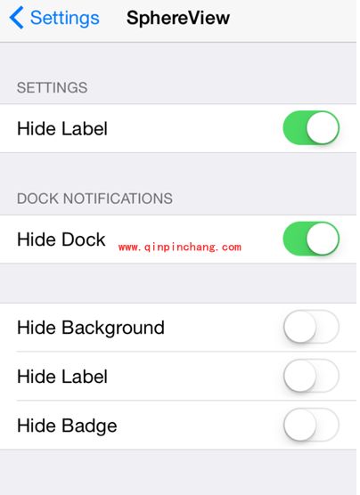 iOS8破###解插件SphereView:似Apple Watch的UI