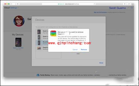 apple pay远程删除功能的使用方法