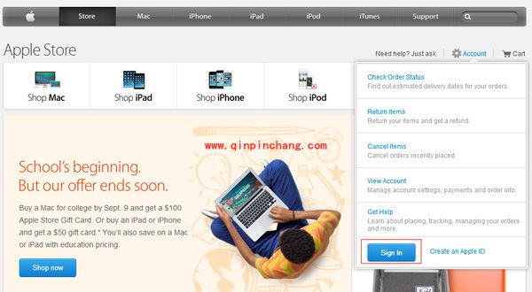 苹果美国官网iPhone6预订流程攻略