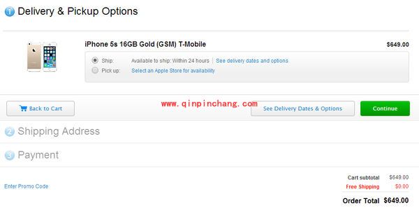 苹果美国官网iPhone6预订流程攻略