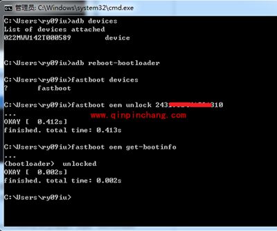 华为Mate8成功解锁的图文教程（附手机驱动下载地址）