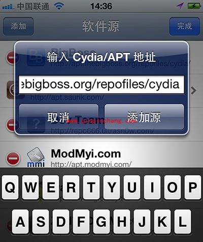 iphone破###解后不小心删除BigBoss源怎么办