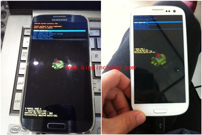 手机recovery模式后出现机器人倒地状态怎么办？