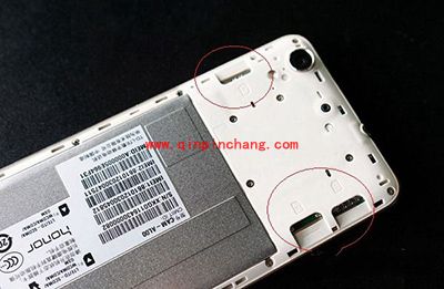 荣耀5A怎么装sim卡