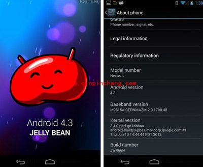 Nexus 4用户必备：4.3刷机教程抢先知