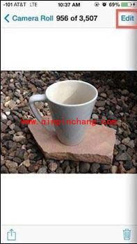 无需第三方软件,iPhone彩色照巧变黑白照