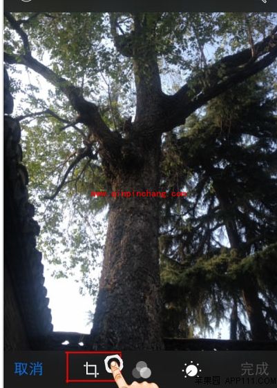 iOS8照片按一定弧度调整技巧