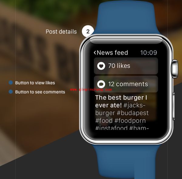 Apple Watch概念设计：社交应用抢先预览