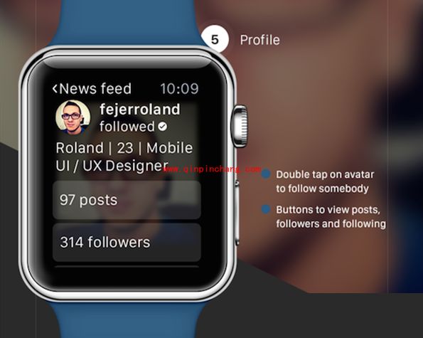 Apple Watch概念设计：社交应用抢先预览