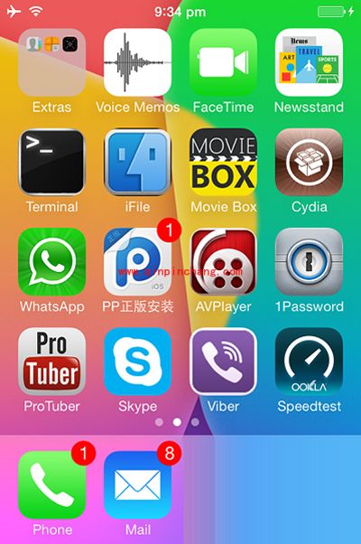 iphone4手机中关于ios7不完美破###解的攻略