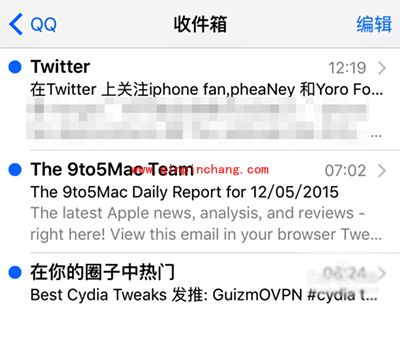 iPhone6s邮件设置教程