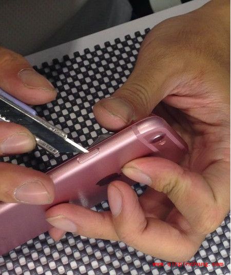 粉红色的iPhone6制作教程