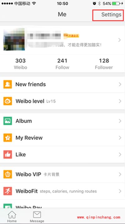(图)升级iOS9正式版之后新浪微博变英文解决办法