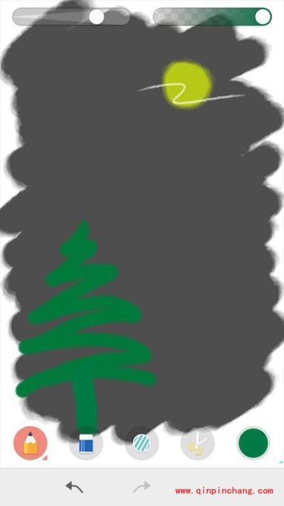 使用魅蓝note2的Flyme画板制作圣诞节贺卡的方法