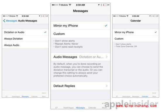 iOS 8.2 Apple Watch相关功能一览