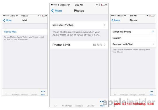 iOS 8.2 Apple Watch相关功能一览