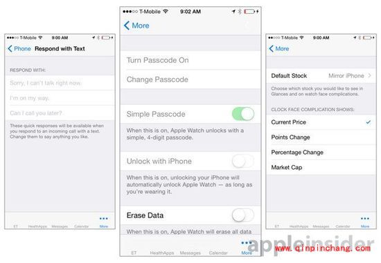 iOS 8.2 Apple Watch相关功能一览
