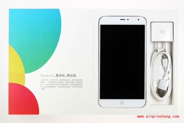 圆润讨喜!魅族MX4白色版开箱美图