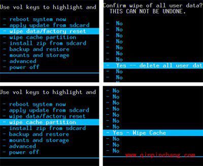 误点Factory Reset恢复出厂设置怎么办？