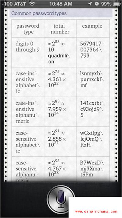 Siri生成随机密码的方法