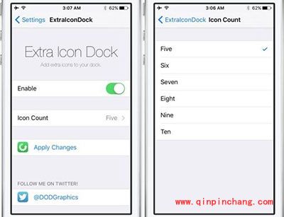 破###解插件ExtraIconDock让你的Dock栏塞满更多图标