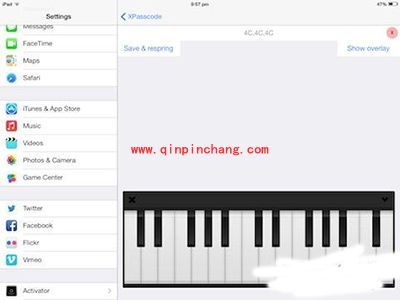 破###解插件XPasscode改变你的屏幕解锁姿势