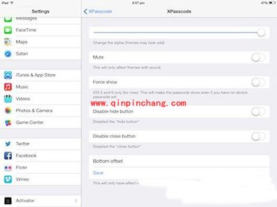 破###解插件XPasscode改变你的屏幕解锁姿势
