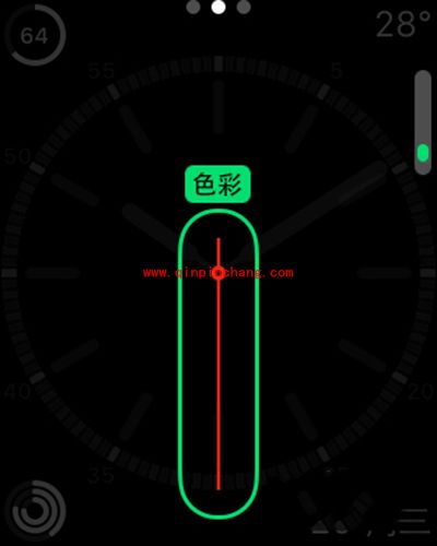 苹果手表Apple Watch调整指针颜色为红色的方法