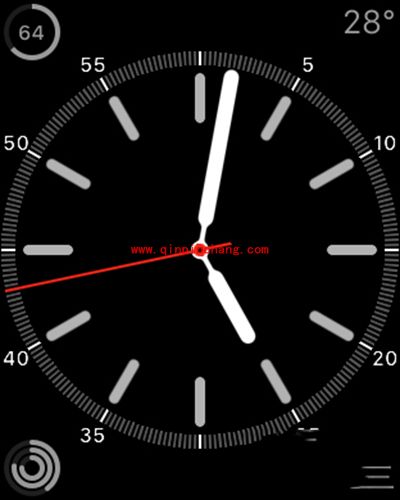 苹果手表Apple Watch调整指针颜色为红色的方法