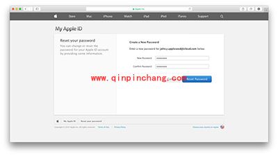 iCloud账号密码忘记了怎么办