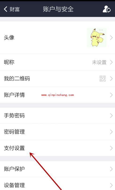 支付宝钱包设置默认支付方式教程