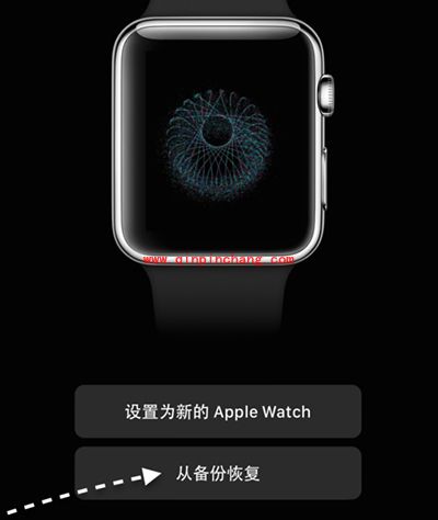 Apple Watch还原设置之后恢复备份的方法